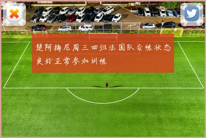 楚阿梅尼周三回归法国队合练状态良好正常参加训练